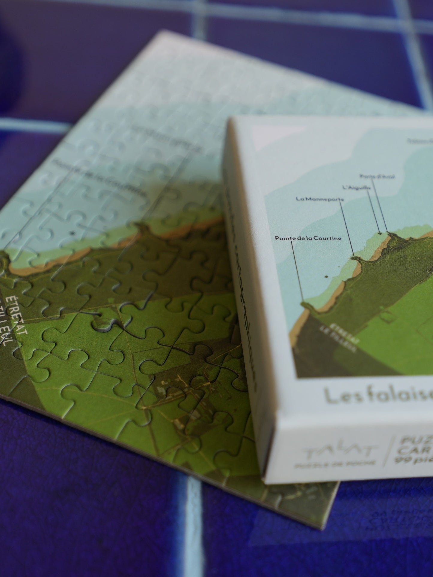 Les falaises d'Étretat – Puzzle 99 pièces