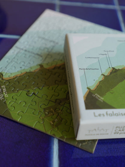 Les falaises d'Étretat – Puzzle 99 pièces