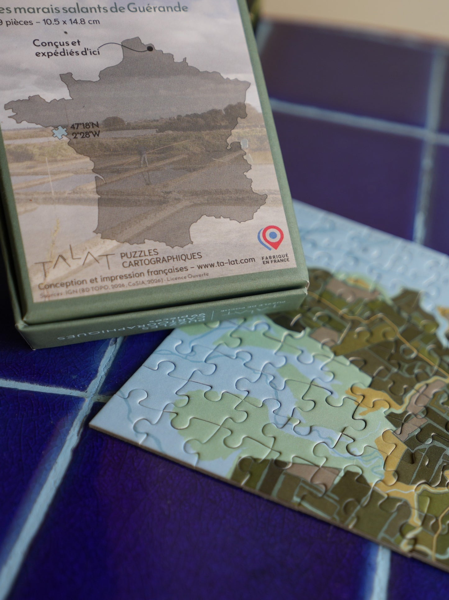 Les marais salants de Guérande – Puzzle 99 pièces