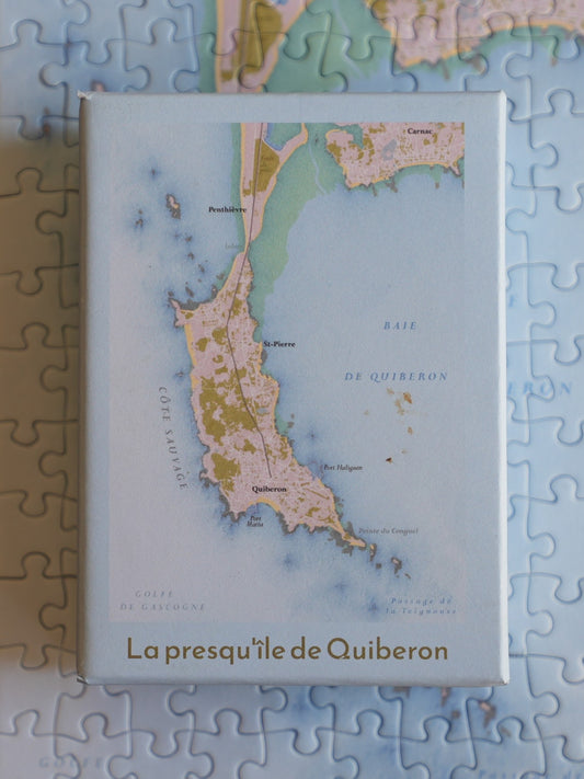 Jigsaw puzzle The Quiberon Peninsula – 99 pieces