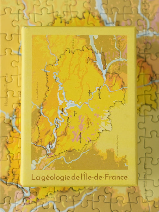 La géologie de l'Île-de-France – Puzzle 99 pièces