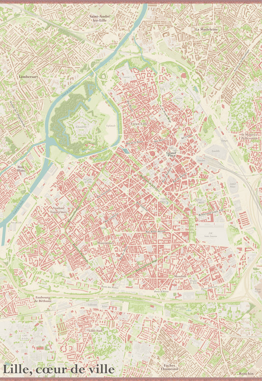 Lille, cœur de ville – Puzzle 1000 pièces